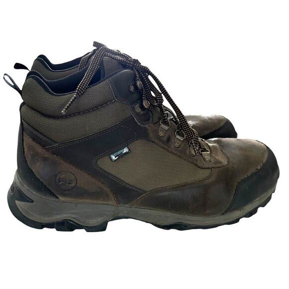 Timberland Keele Ridge Steel Toe Work Boots Brown Men\'s 14 W main image 5